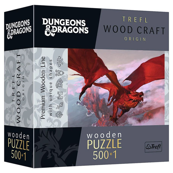 Puzzle: Woodcraft: D&D: Ancient Red Dragon 500+1 Piece